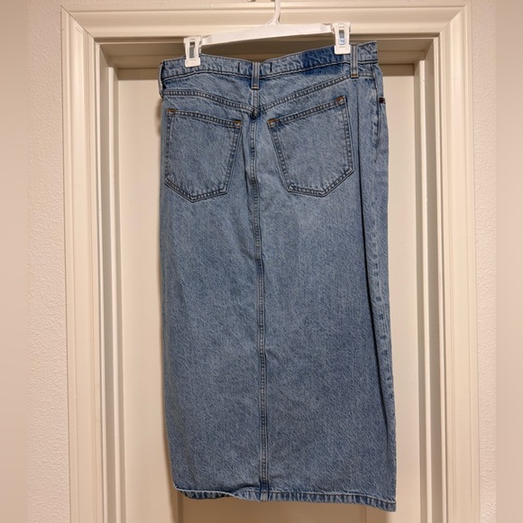 Abercrombie Denim Midi Skirt - 27 - Picture 5 of 5